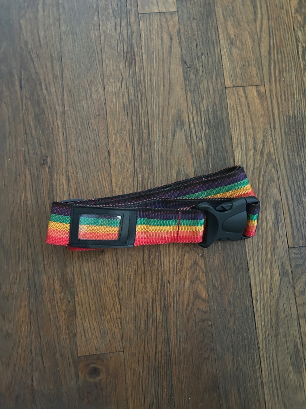 Rainbow Striped Travel Bag Strap
